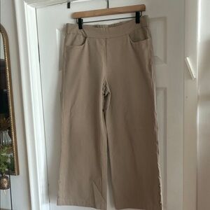 Isaac Mizrahi Tan Cropped Pants
